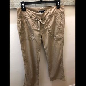Tommy Hilfiger beige pants w/ drawstring - Size 4